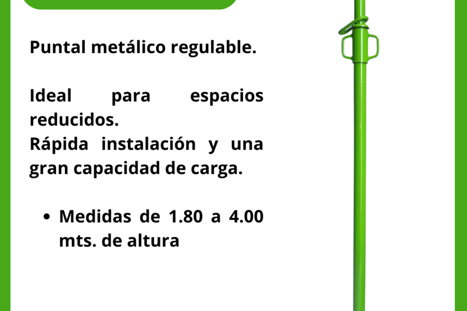 Puntales Metálicos