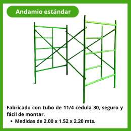 Andamio (andamio estándar)