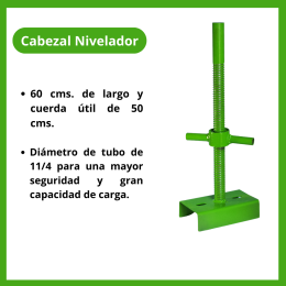 Cimbra (Cabezal nivelador)