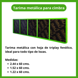 Cimbra (Tarima metálica para cimbra)
